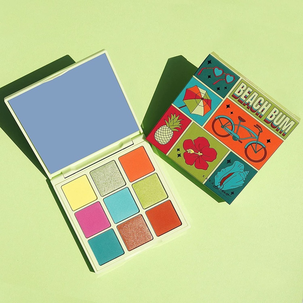 Kara Beauty BEACH BUM 9 Color Eyeshadow Palette Vegan